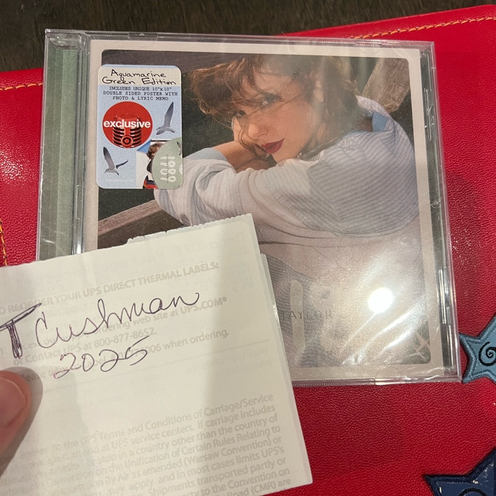 Taylor Swift '1989' CD